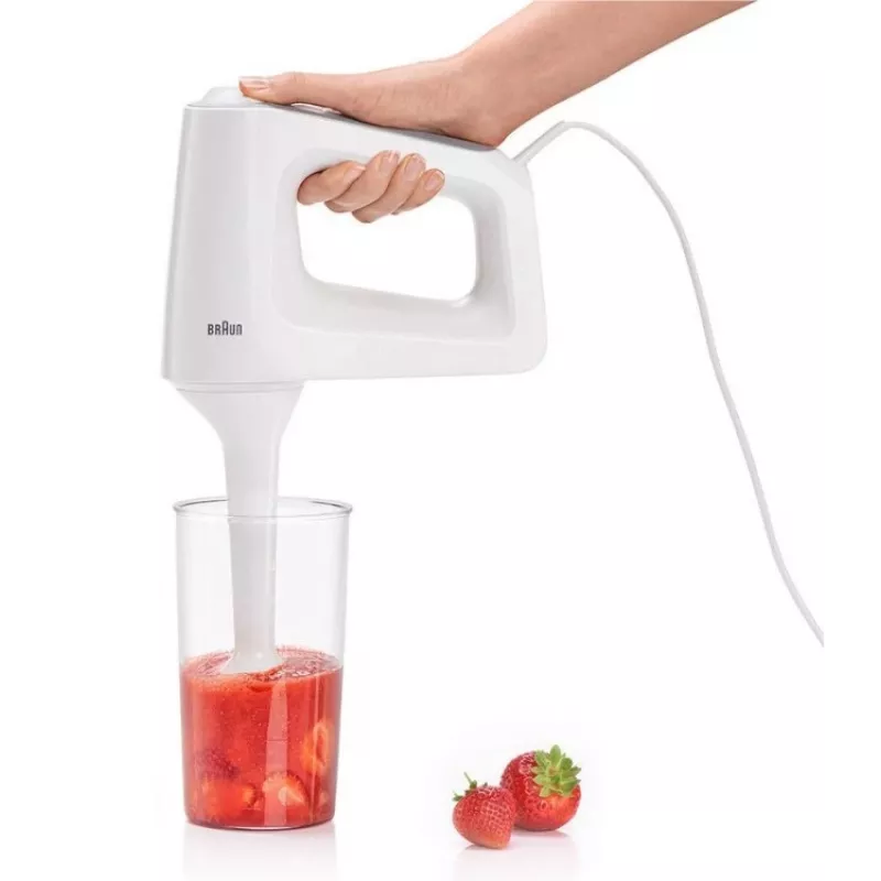 Braun HM 3135 WH ručný mixér 500 W sivá, biela