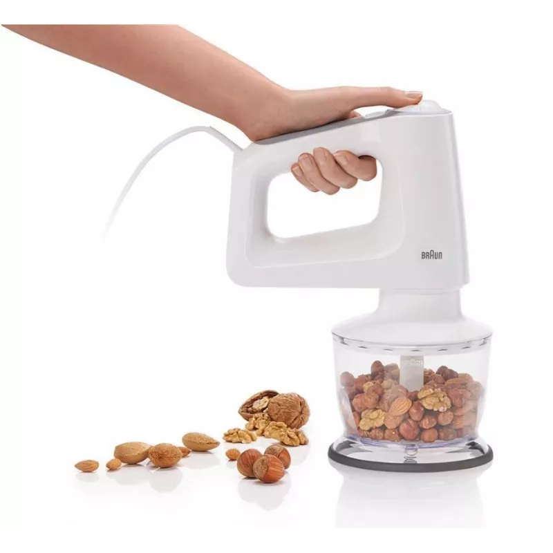 Braun HM 3135 WH ručný mixér 500 W sivá, biela