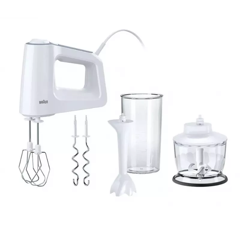 Braun HM 3135 WH ručný mixér 500 W sivá, biela