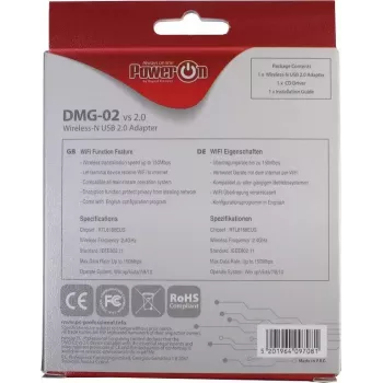 WLAN adaptér Inter-Tech DMG-02