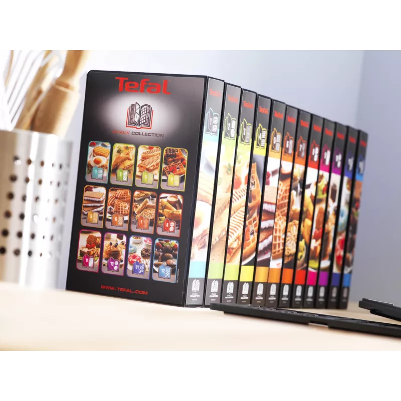 Tefal Snack Collection SW852D sendvičovač 700 W čierna, nerez