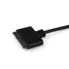 StarTech.com SATA na USB kábel s UASP, čierny, 6 Gbit/s, CE, FCC, 0 – 60 °C, -10 – 70 °C, 49 mm