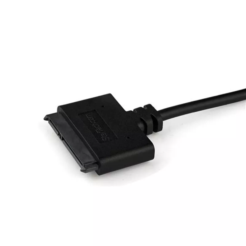 StarTech.com SATA na USB kábel s UASP, čierny, 6 Gbit/s, CE, FCC, 0 – 60 °C, -10 – 70 °C, 49 mm