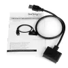 StarTech.com SATA na USB kábel s UASP, čierny, 6 Gbit/s, CE, FCC, 0 – 60 °C, -10 – 70 °C, 49 mm