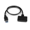 StarTech.com SATA na USB kábel s UASP, čierny, 6 Gbit/s, CE, FCC, 0 – 60 °C, -10 – 70 °C, 49 mm
