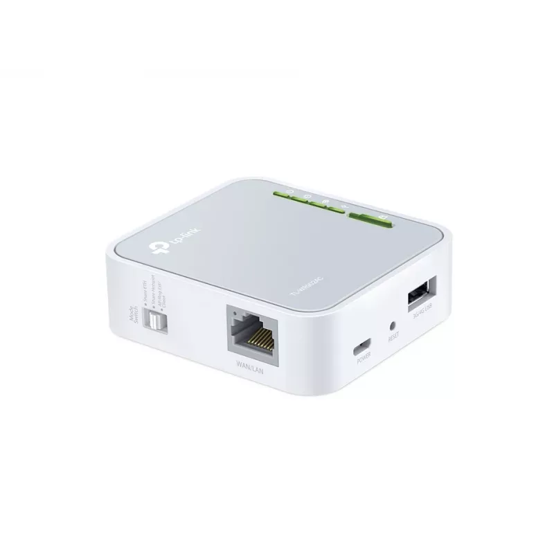 TP-Link TL-WR902AC WLAN router Fast Ethernet Dual-Band (2,4 GHz / 5 GHz) 4G biely