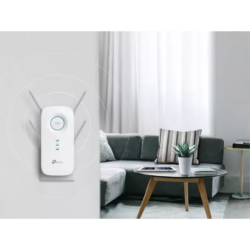 TP-Link RE650 sieťový extender sieťový vysielač biely 10, 100, 1000 Mbit/s