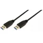 LogiLink CU0038 kábel USB 3.0, USB-A M/M, 1 m, čierny