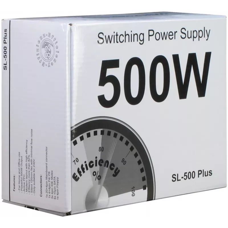 INTER-TECH napájací zdroj SL-500 Plus 500W ATX