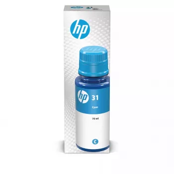 Kazeta HP 31 cyan 8000 strán atramentová náplň 1VU26AE