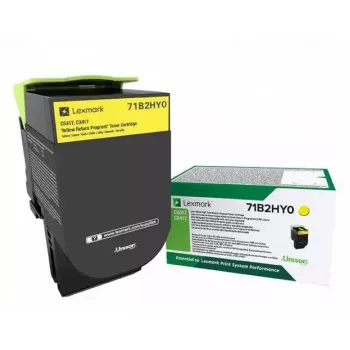 Toner Lexmark 71B2HY0 3000 strán žltý