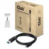 CLUB3D USB 3.1 Gen2 Type-C na Type-B kábel samec/samec, 1 m / 3.3 ft.