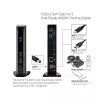 CLUB3D USB3.2 Gen1 typ A alebo C Dual Display 4K60Hz dokovacia stanica DisplayLink® certifikovaná