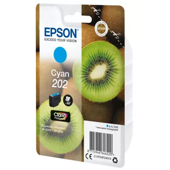 EPSON atramentová kazeta Singlepack Kiwi azúrová 202 Claria Premium Ink 4,1 ml