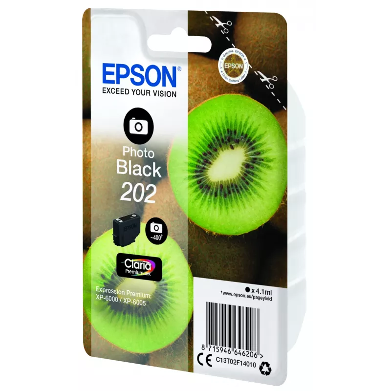 Kazeta Epson 202 4,1 ml fotočierna pre Expression Premium XP-6000 XP-6005 XP-6100 XP-6105