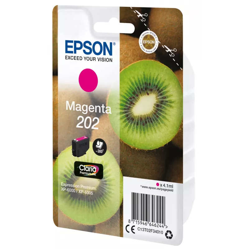 Epson Kiwi Singlepack purpurová 202 Claria Premium atramentová kazeta