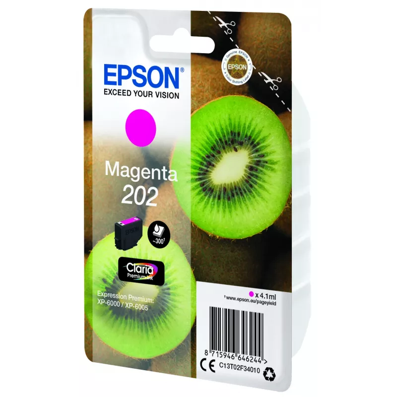 Epson Kiwi Singlepack purpurová 202 Claria Premium atramentová kazeta