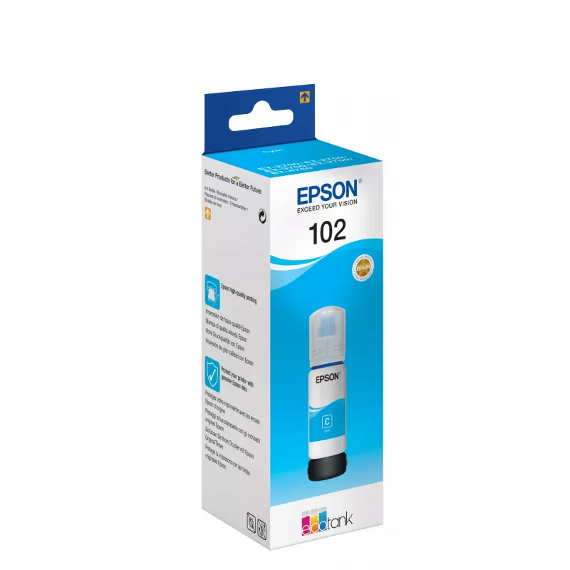 Epson atramentová kazeta C13T03R240 102 azúrová