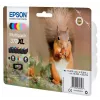 Epson Squirrel Multipack 6 farieb 378XL Claria Photo HD atrament