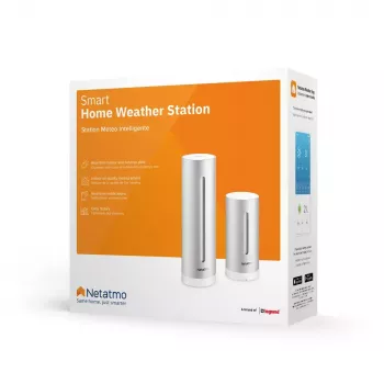 Netatmo NWS01-EC digitálna meteorologická stanica hliník batéria/USB Wi-Fi