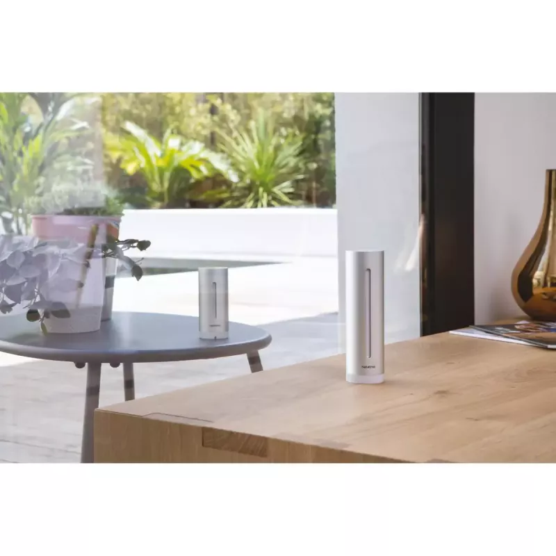 Netatmo NWS01-EC digitálna meteorologická stanica hliník batéria/USB Wi-Fi