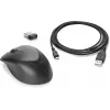 HP Wireless Premium myš, obojručná, laserová, RF Wireless, 1200 DPI, čierna