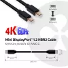 Club 3D CAC-2161 kábel Mini DisplayPort 1.2 HBR2, 4K, M/M, 2 m, čierny