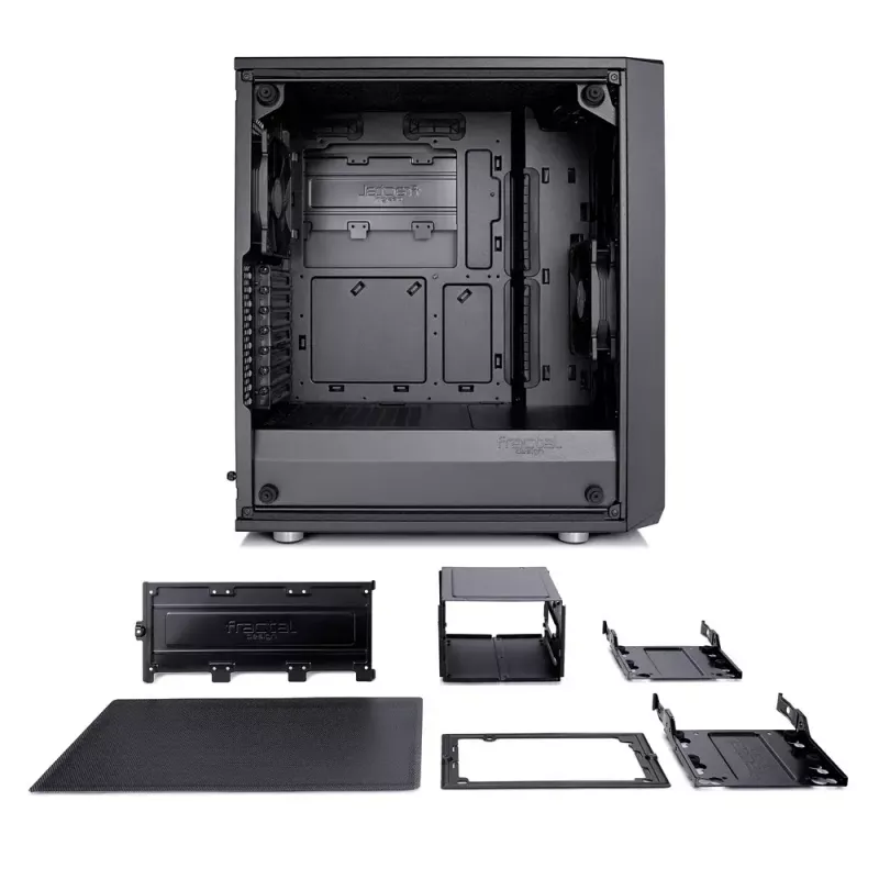 PC skriňa Fractal Design Meshify C Midi Tower čierna