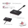 CLUB3D Multi Stream Transport Hub DisplayPort 1.2 Quad Monitor USB napájaný