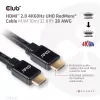 CLUB3D HDMI 2.0 4K60Hz RedMere kábel 10m/32,8ft