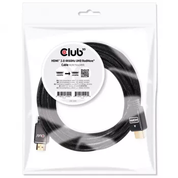 CLUB3D HDMI 2.0 4K60Hz RedMere kábel 15m/49,2ft