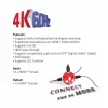 CLUB3D HDMI™ 2.0 UHD 4K60Hz SwitchBox 4 porty s IR diaľkovým ovládačom