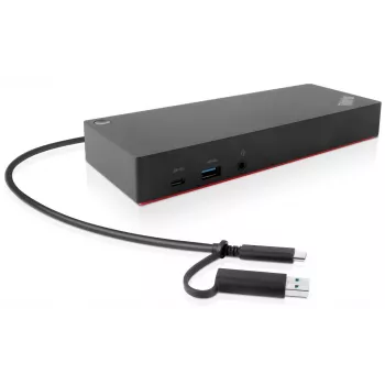 Lenovo 40AF0135EU dokovacia stanica/portový replikátor pre notebook káblová čierna