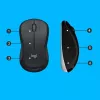 Bezdrôtová sada klávesnice a myši Logitech MK540 Advanced – klávesnica Full-Size QWERTZ, USB prijímač, US rozloženie, ergonomická myš, čierna/biela