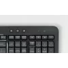 Bezdrôtová sada klávesnice a myši Logitech MK540 Advanced – klávesnica Full-Size QWERTZ, USB prijímač, US rozloženie, ergonomická myš, čierna/biela