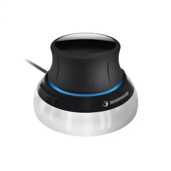 3D myš 3Dconnexion SpaceMouse Compact čierna sivá ľahký dizajn jednoduchá navigácia