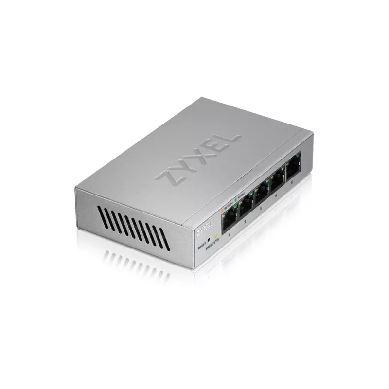Zyxel GS1200-5 Managed Gigabit Ethernet (10/100/1000) strieborný