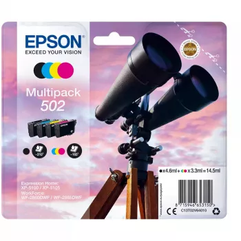Kazeta Epson C13T02V64010 502 multipack BK C M Y