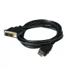 Club 3D CAC-1210 kábel DVI-D na HDMI 1.4, Dual Link, obojsmerný, 4K, M/M, 2 m, čierny