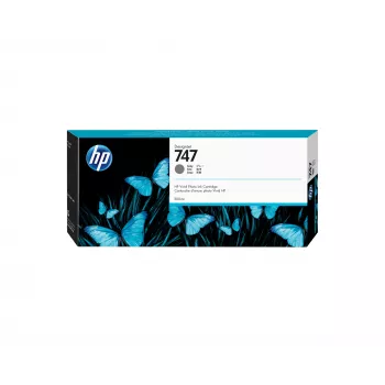 HP 747 300 ml sivá atramentová kazeta DesignJet