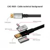 Club 3D CAC-1069 kábel DisplayPort 1.4 HBR3 8K 60 Hz, 32,4 Gb/s, DSC, HDR, certifikácia VESA, M/M, 4 m, čierny
