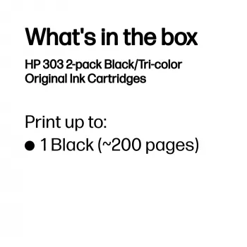 HP atramentová kazeta 303 3YM92AE multipack čierna & farba