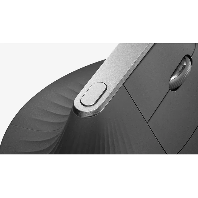 Ergonomická bezdrôtová myš Logitech MX Vertical, MX Vertical, 4000 DPI, RF Wireless + Bluetooth, pre pravákov, grafitová, na kancelárske použitie