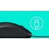 Myš Logitech B110 Silent káblová USB čierna