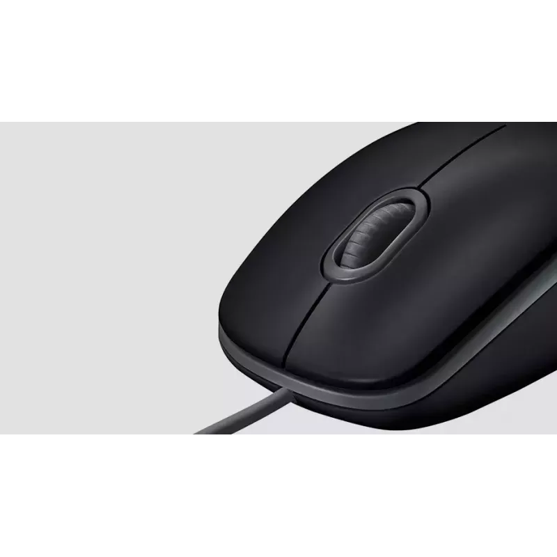 Myš Logitech B110 Silent káblová USB čierna