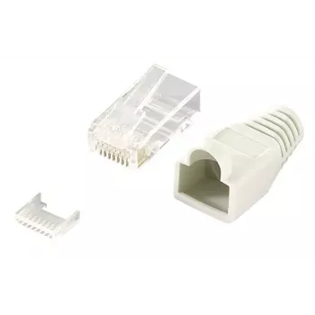 RJ45 konektor samec LogiLink MP0023 sivý