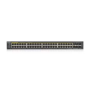 Zyxel GS1920-48HPV2 managed Gigabit Ethernet (10/100/1000) Power over Ethernet (PoE) čierny