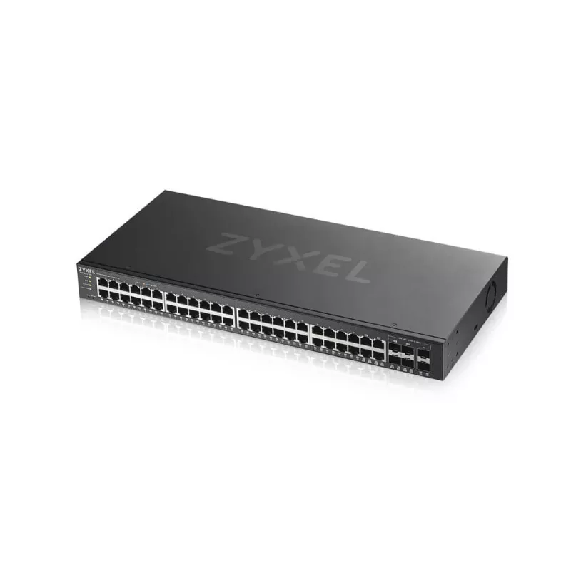 Zyxel GS1920-48V2 managed Gigabit Ethernet (10/100/1000) čierny