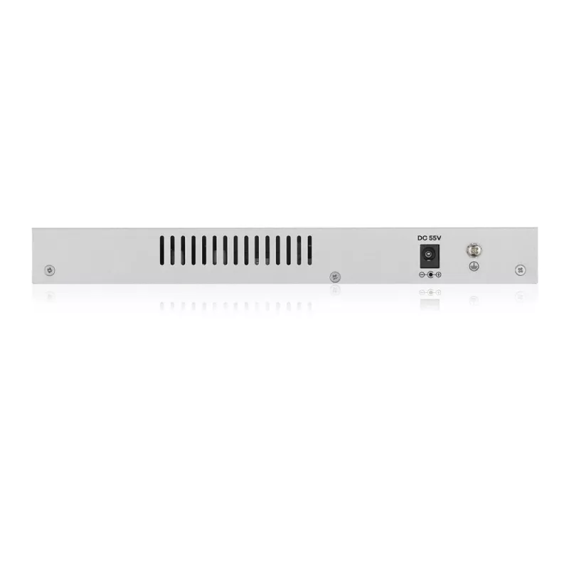 Zyxel GS1200-8HP v2 managed Gigabit Ethernet (10/100/1000) Power over Ethernet (PoE) sivý