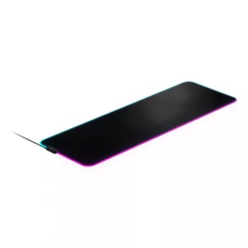 Gamingová podložka pod myš STEELSERIES QcK Prism Cloth XL — látkový povrch, 900×300 mm, hrúbka 4 mm, RGB podsvietenie